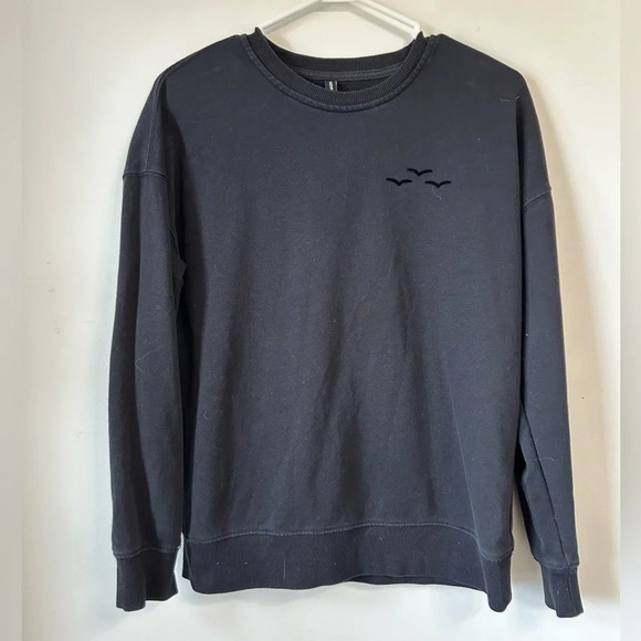 Lazypants Black  Crewneck - Picture 1 of 3